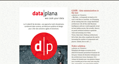 Desktop Screenshot of dataplana.com