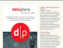 Tablet Screenshot of dataplana.com